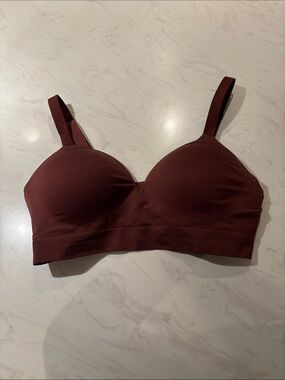 Truekind Seamless Wireless Bra - Cozy Deep Brown